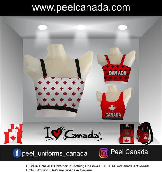 ADS ActiveWear Pillowcover Bag P279 P510 P378 P391 P394 Canada Nationwear CAN red white black front-sub