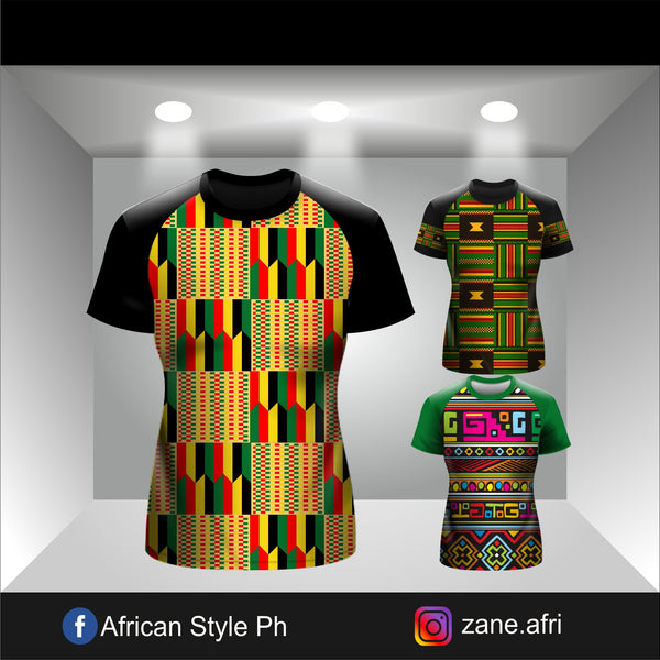 ADS African AFR T-shirt R-Neck Raglan