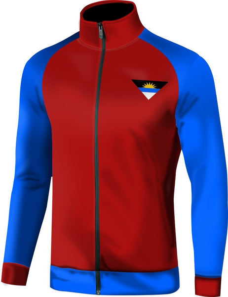 ADS Antigua ATG Jacket Fullzip Raglan Red Blue