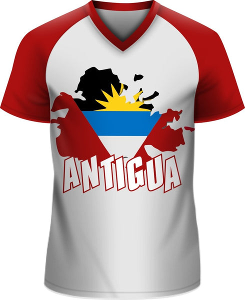 ADS Antigua ATG T-shirt V-Neck Raglan