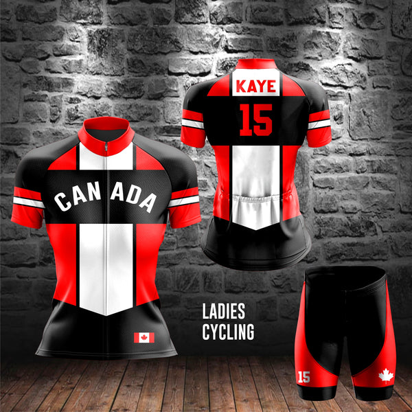 ADS Canada CAN Cycling Fullzip Raglan Ladies 1