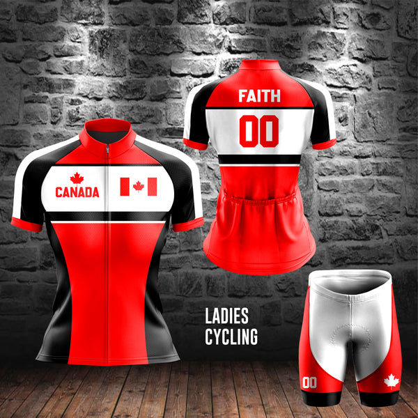 ADS Canada CAN Cycling Fullzip Raglan Ladies