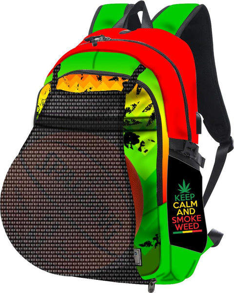 ADS Cannabis Backpack With Ball Holder