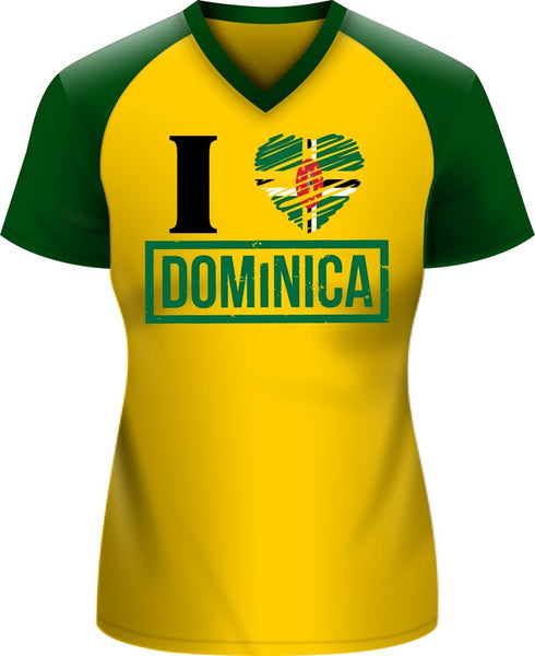 ADS Dominica DMA T-shirt V-Neck Raglan