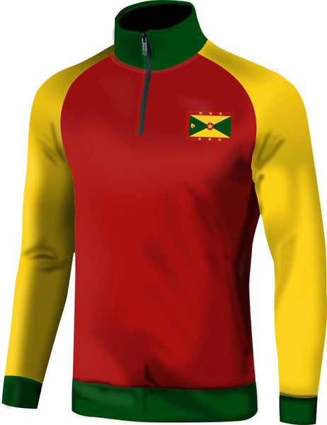 ADS Nationwear Grenada GRD Jacket Quarterzip Raglan