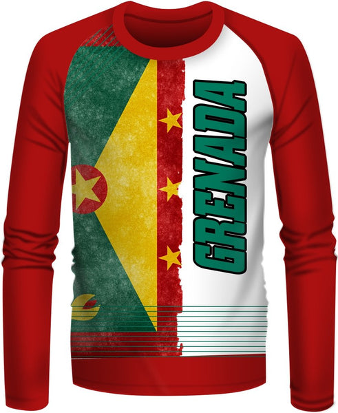 ADS Nationwear Grenada GRD Longsleeve R-Neck Raglan