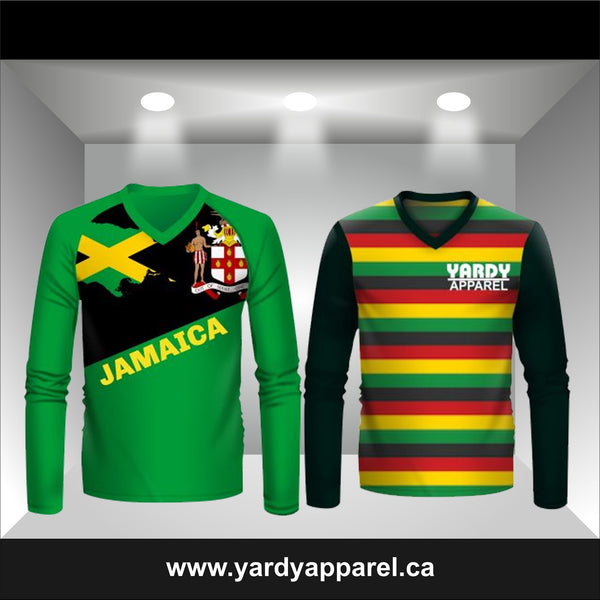 ADS Jamaica JAM Yardy Longsleeve V-neck Raglan Set-in