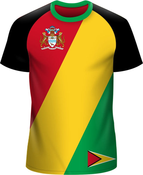 ADS Nationwear Guyana GUY T-shirt R-Neck Raglan
