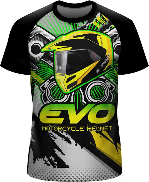 Ads Tshirt Raglan Roundneck Thailook Motorcycle jersey Evo