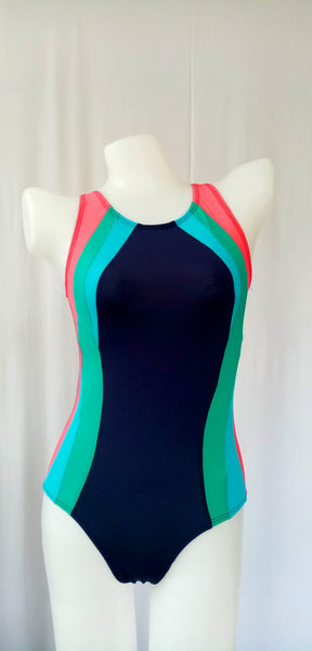 Swimsuit P247 L7 Zxs Mnone Onone sample blue navy green pink 1piece