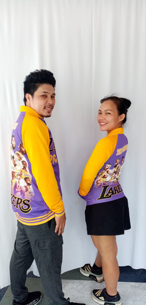 lakers 2020 champs ricky stela gold purple jacket nba 24